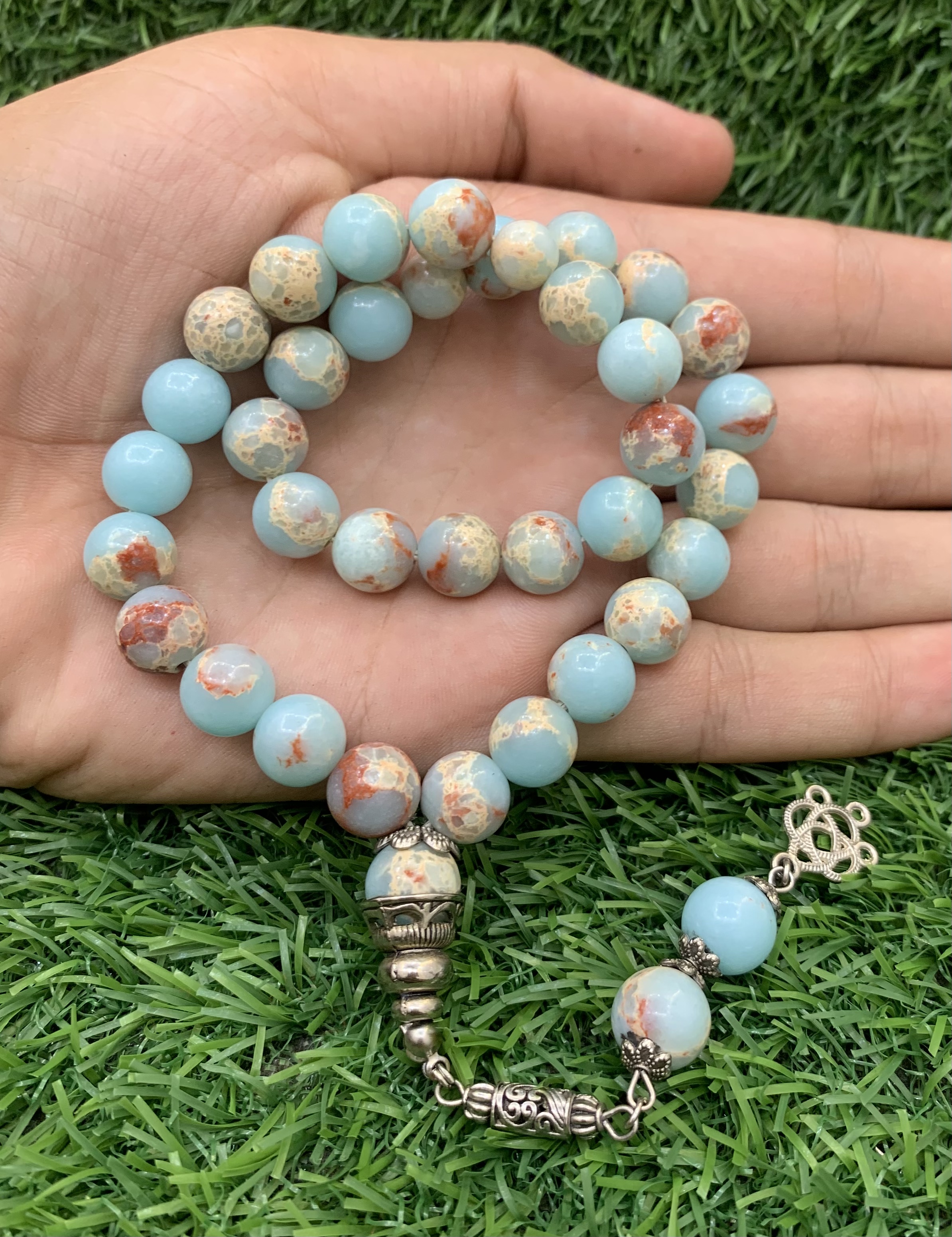 Aqua Terra Jasper Tasbeeh