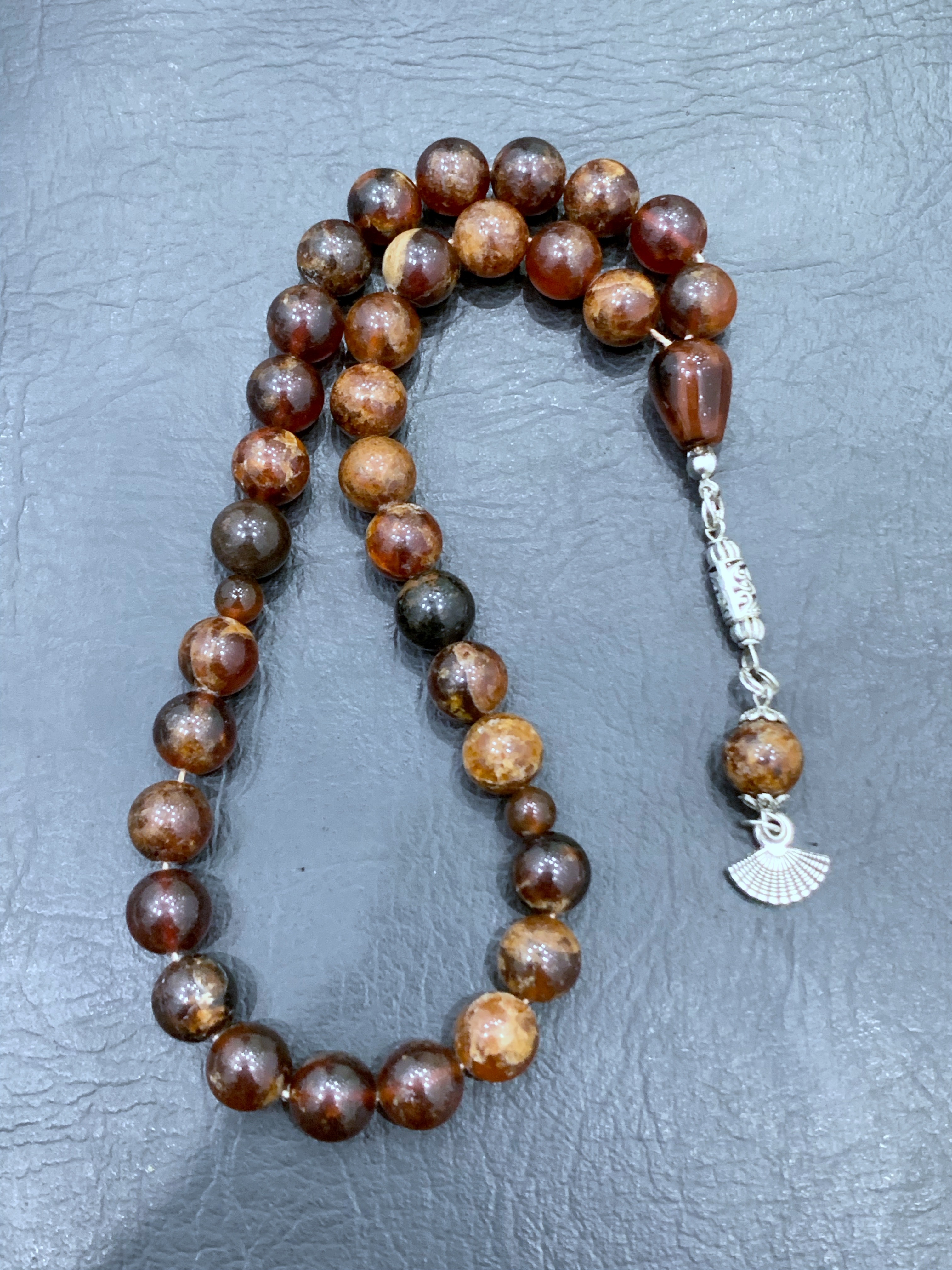 Cherry Amber Resin Tasbeeh